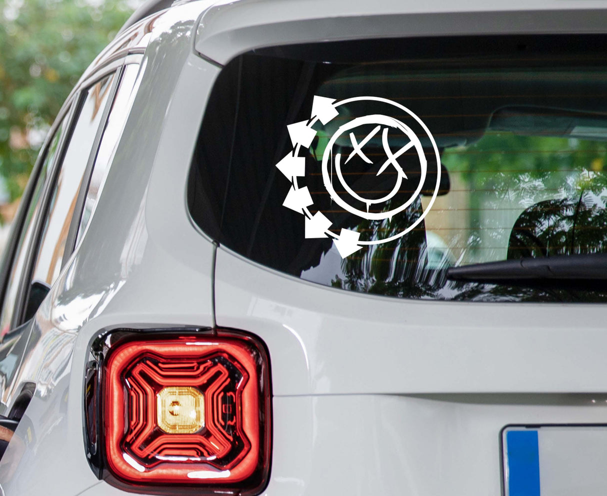 Blink Smiley Vinyl Decal