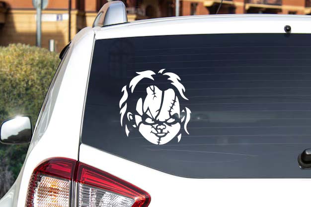 Retro Killer Doll Vinyl Decal