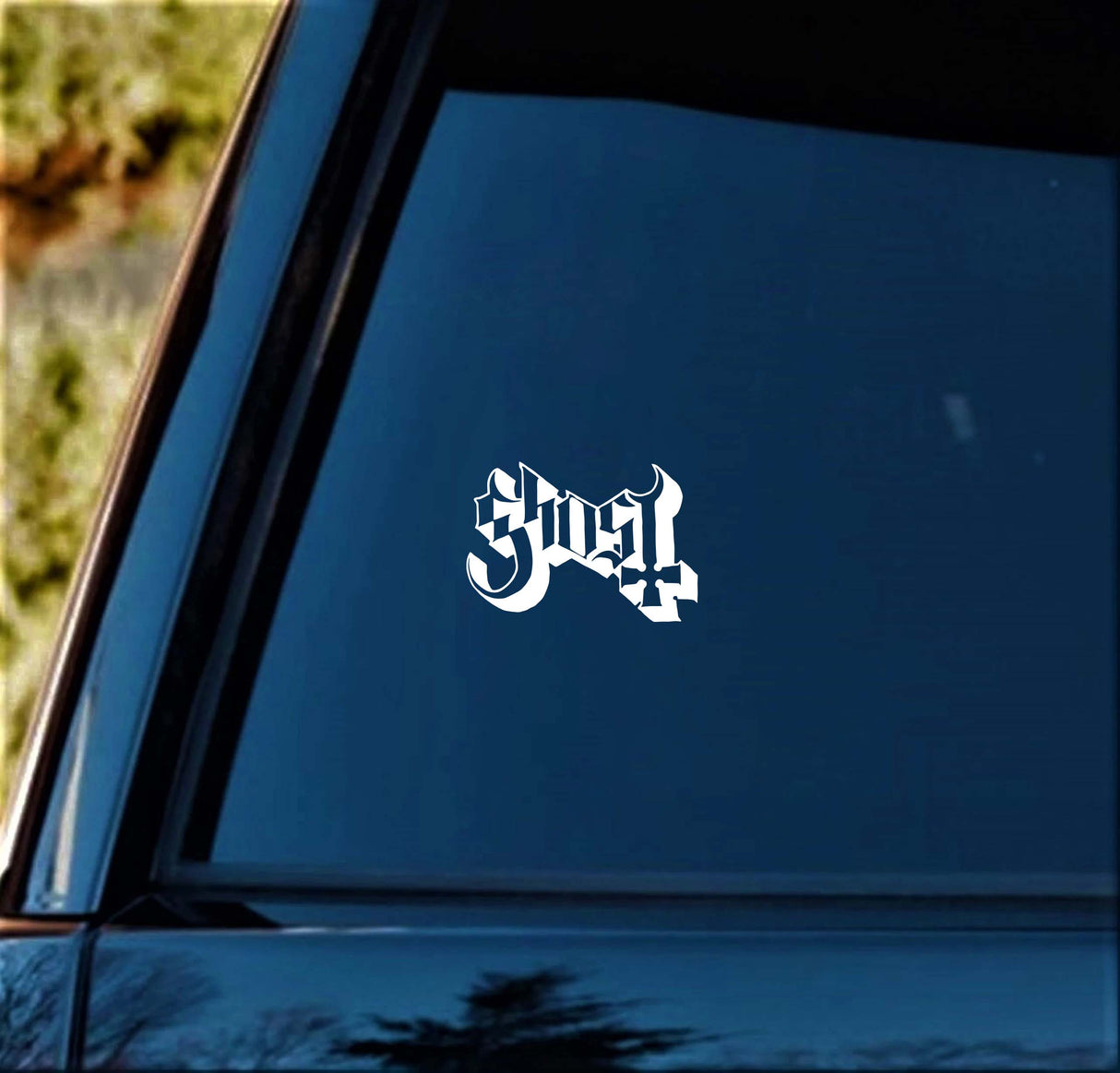 Ghost Style Gothic Vinyl Decal