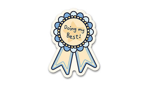 Doing my Best! Sticker