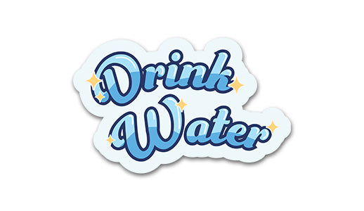 Drink Water Sticker