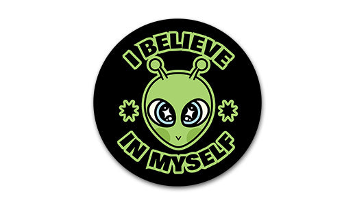 I Believe in Myself Sticker