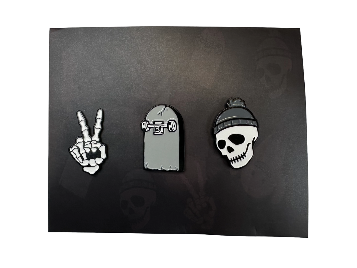 Skate or Die Pin Set