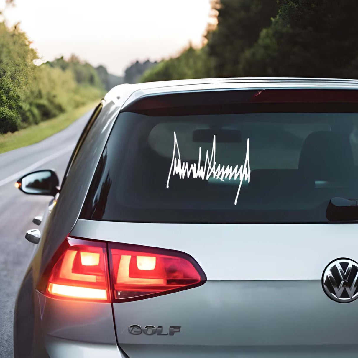 Donald Trump Signature Decal