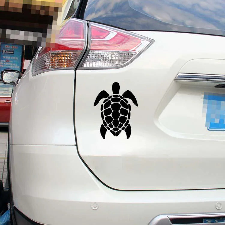 Sea Turtle Silhouette Decal
