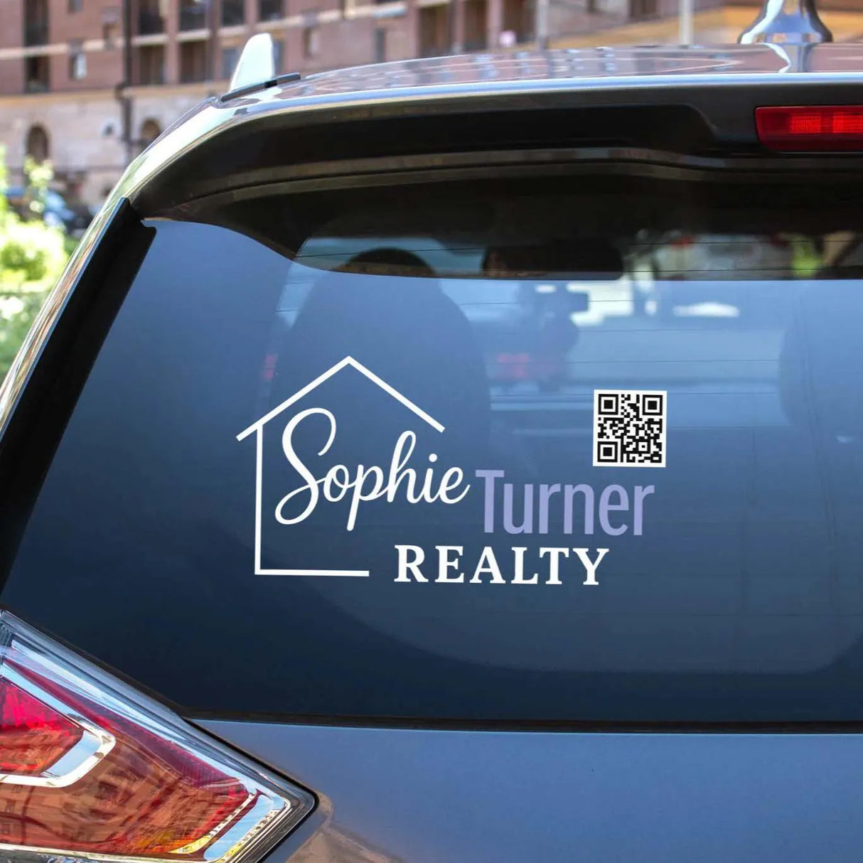 Realtor QR Code Decal