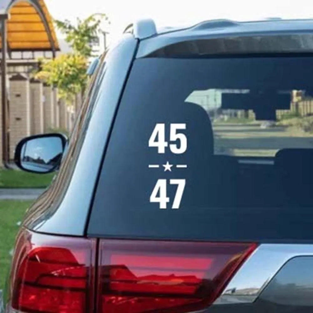 45 47 Political Decal