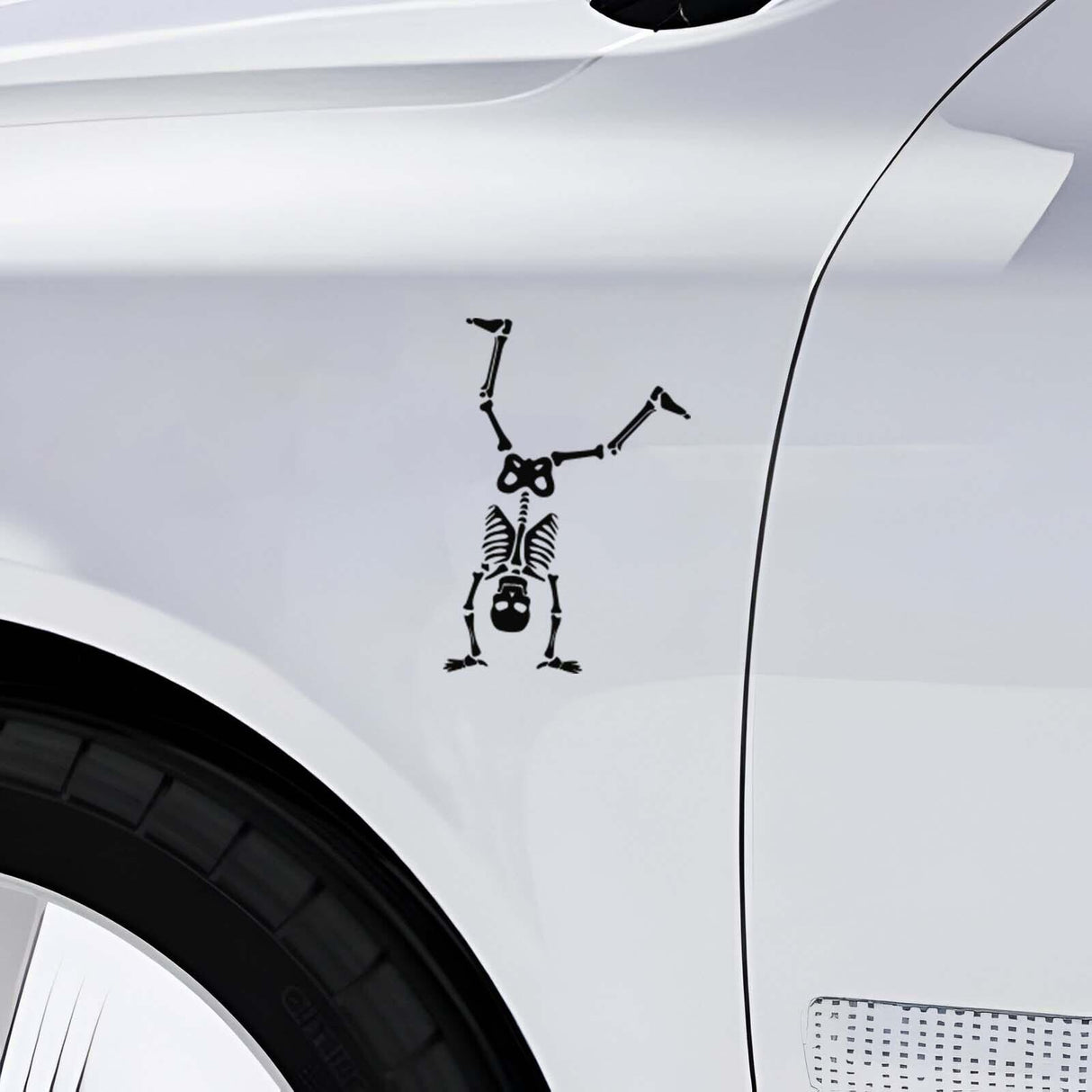 Dancing Skeleton Decal