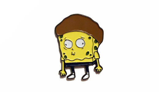 mortbob enamel pin