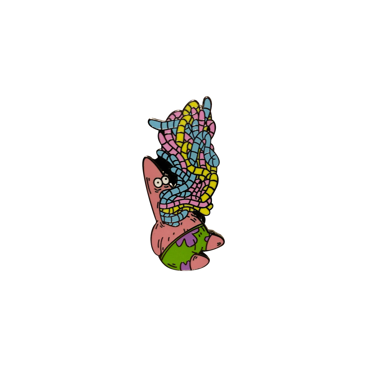 patrick soft enamel pin