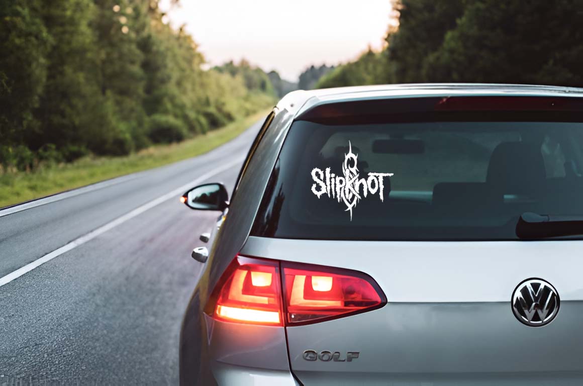 Slipknot Style Vinyl Decal