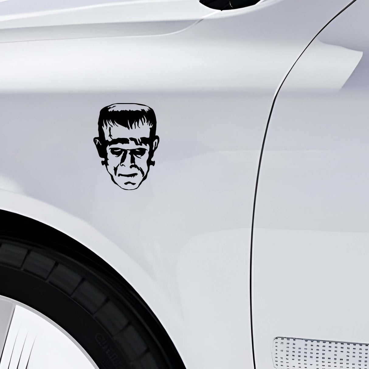 Classic Frankenstein Monster Vinyl Decal