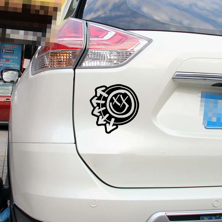 Blink Punk Smiley Vinyl Decal