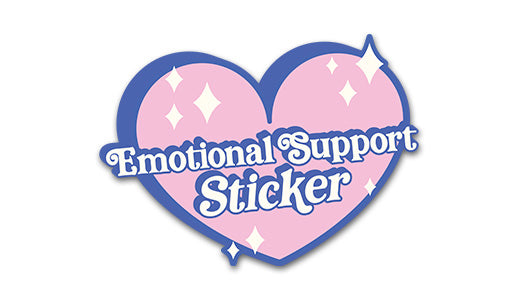 Emotional Support Sticker