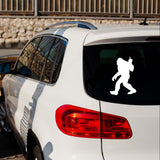 Funny Bigfoot Middle Finger Car Decal