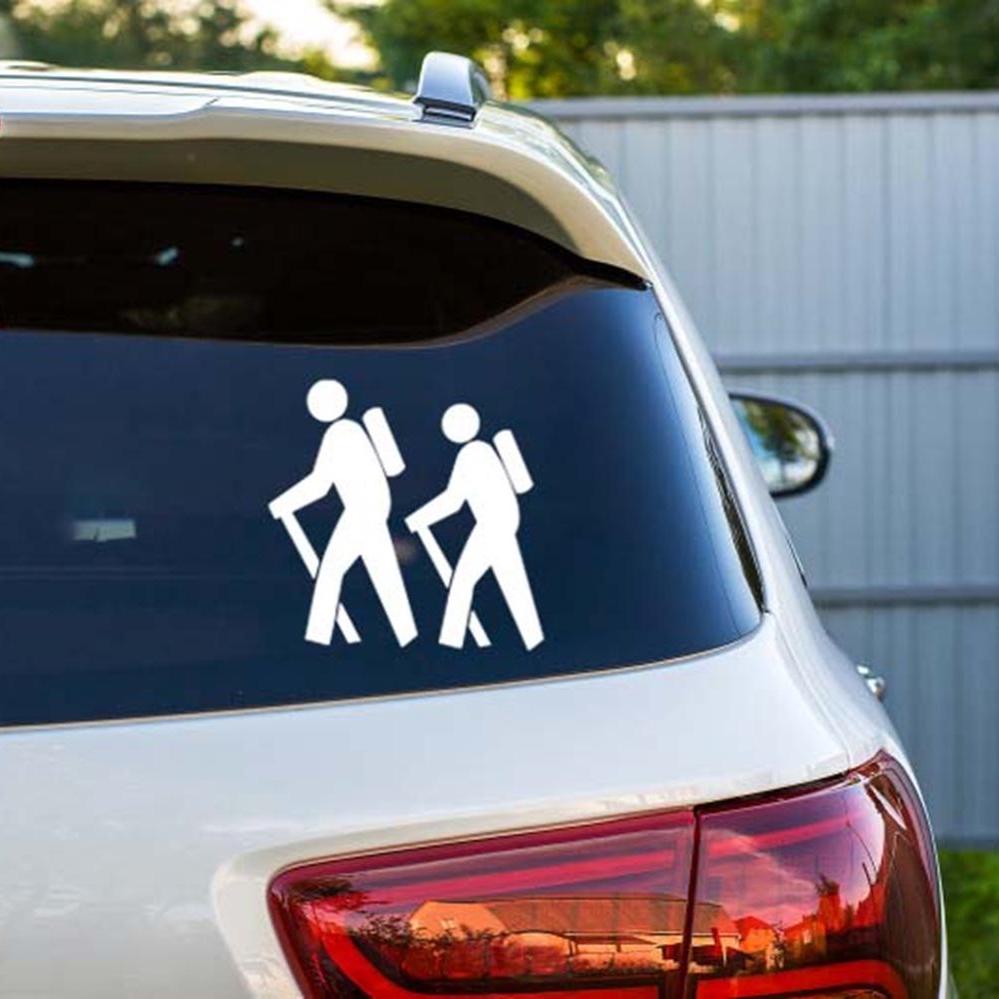 Hiking Decal