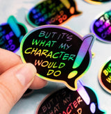 Holographic Vinyl Stickers