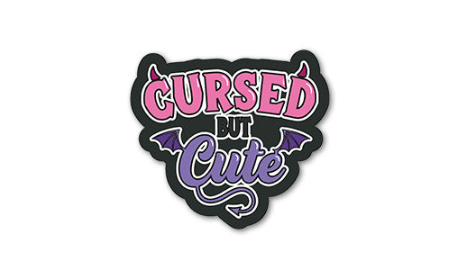 Cursed but Cute Sticker