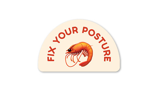 Fix Your Posture Sticker