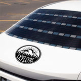 Explore Mountain Decal
