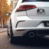 Mountain Life Landscape Decal