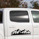 Mountain Forest Scene Decal