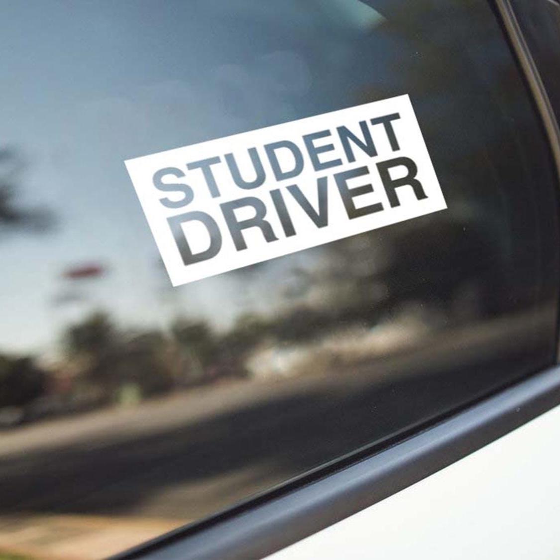 Student Driver Sign Decal