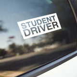 Student Driver Sign Decal