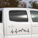 Mountain Heartbeat Decal