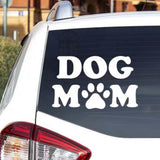 Dog Mom Paw Decal