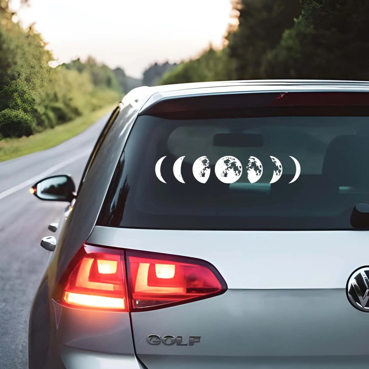 Moon Phases Decal