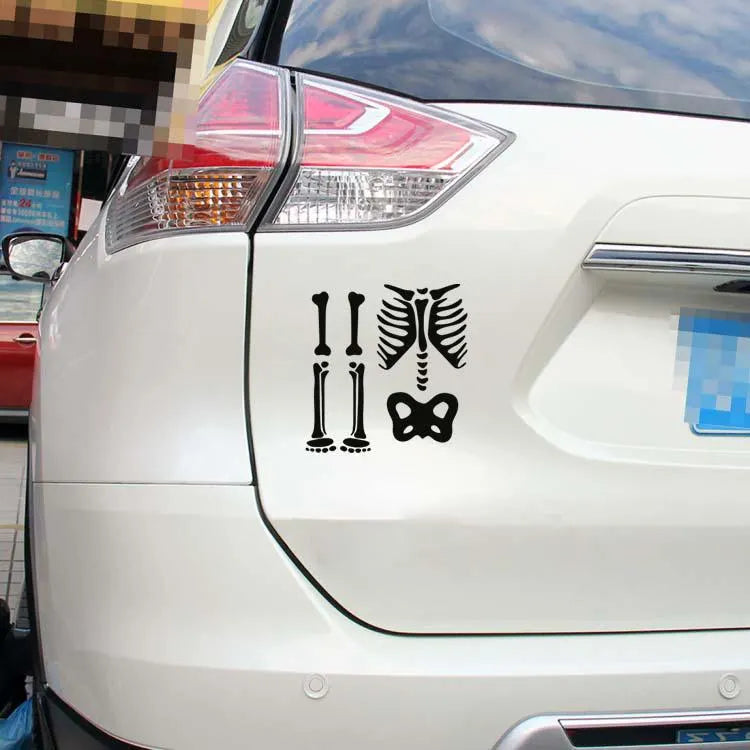 Skeleton Body Parts Decal