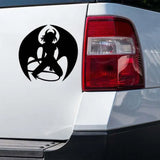 Winged Devil Girl Decal
