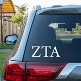 Custom Greek Letters Decal