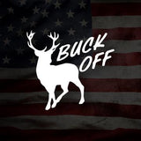 Buck Off Deer Decal