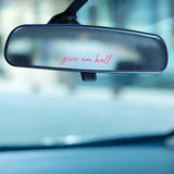 Give ’Em Hell Script Decal
