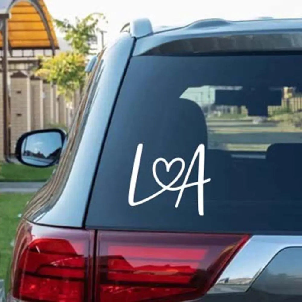 Love Initials Decal