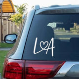 Love Initials Decal