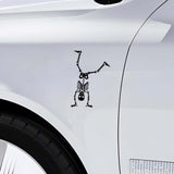 Dancing Skeleton Decal